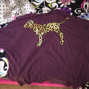 pink long sleeve shirt